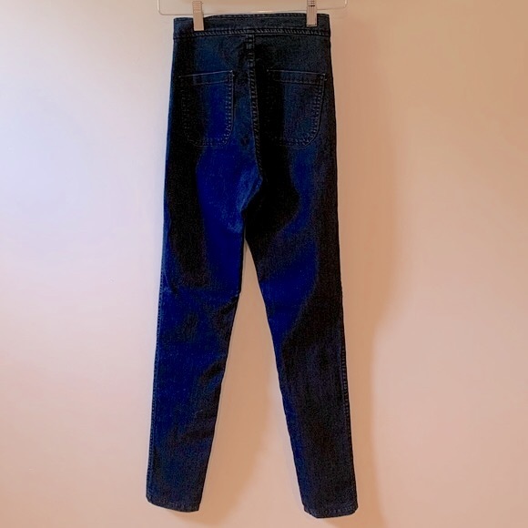 American Apparel size XS Easy Jean dark wash - Picture 6 of 9